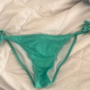 Green Boohoo Bikini Bottoms